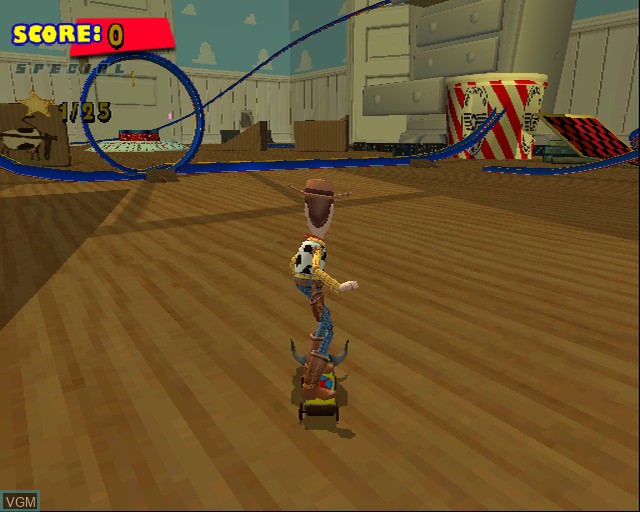 In-game screen of the game Disney's Extreme Skate Adventure on Sony Playstation 2