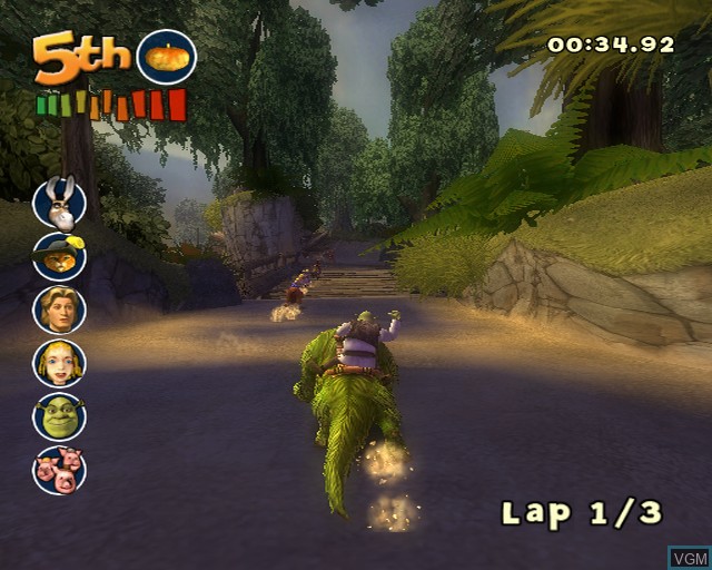 Shrek Smash n' Crash Racing Game for Playstation 2 PS2 by