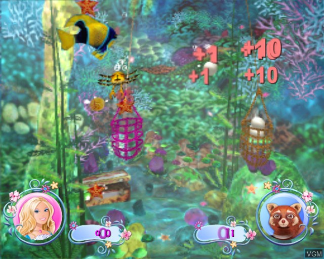 Jogo Play Station 2 - Barbie Princesa dos animais Mafamude E Vilar