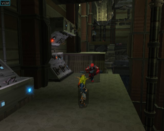 In-game screen of the game Jak II - Renegade on Sony Playstation 2