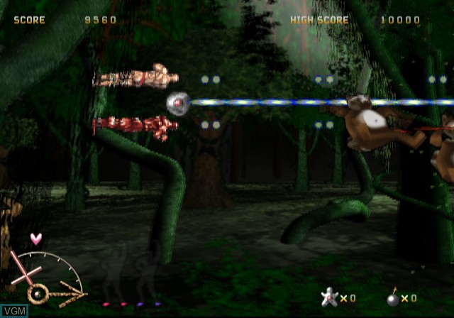 In-game screen of the game Chou Aniki - Seinaru Protein Densetsu on Sony Playstation 2