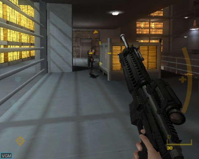 In-game screen of the game Agent Collection on Sony Playstation 2