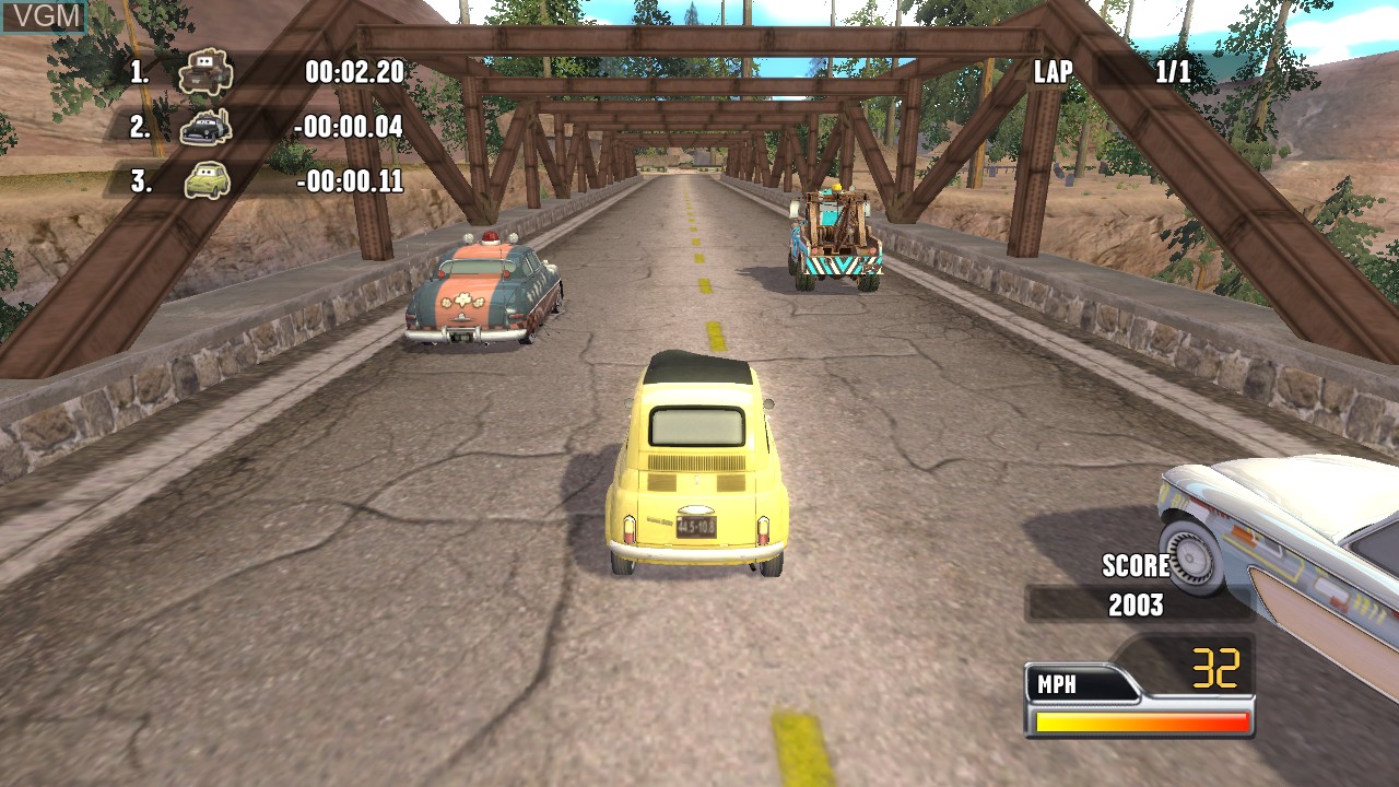 Cars Race-O-Rama for Sony Playstation 2 - The Video Games Museum