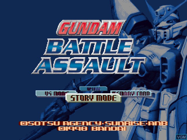 PS1 北米版 ガンダム バトルアサルト GUNDAM BATTLE ASSAULT 海外版