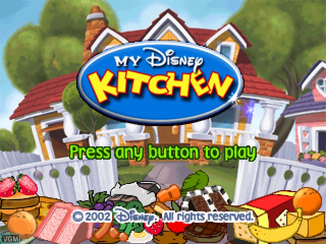 my disney kitchen video game