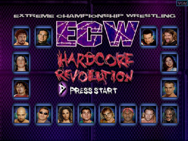 ECW Hardcore Revolution - PS1