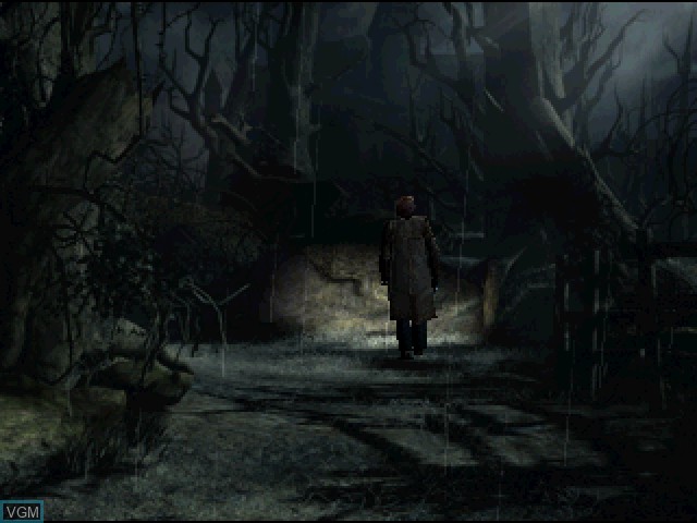In-game screen of the game Alone in the Dark - The New Nightmare on Sony Playstation