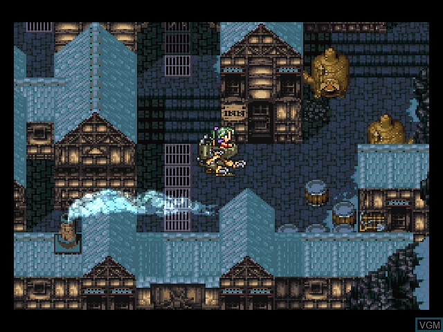 In-game screen of the game Final Fantasy VI on Sony Playstation