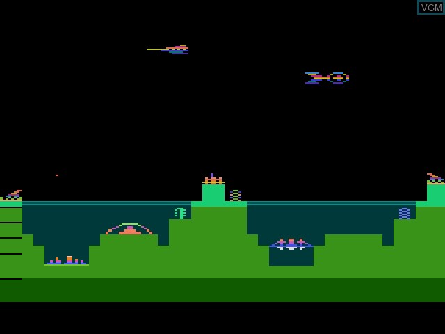 In-game screen of the game A Collection of Activision Classic Games for the Atari 2600 on Sony Playstation