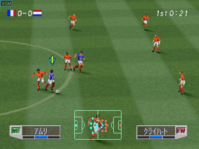 World Soccer Jikkyou Winning Eleven 3 Final Ver For Sony Playstation The Video Games Museum