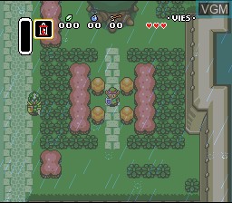 In-game screen of the game Legend of Zelda, The - A Link to the Past on Nintendo Super NES
