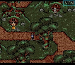 In-game screen of the game J.R.R. Tolkien's The Lord of the Rings - Volume 1 on Nintendo Super NES
