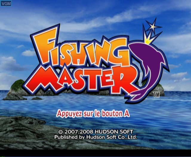 Fishing Master - Wii Original