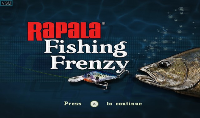 Rapala Fishing Frenzy for Nintendo Wii - The Video Games Museum