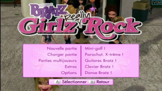 Bratz Girlz Really Rock - Wii Original