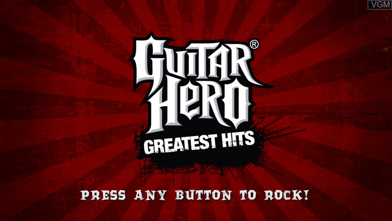 guitar hero greatest hits xbox 360