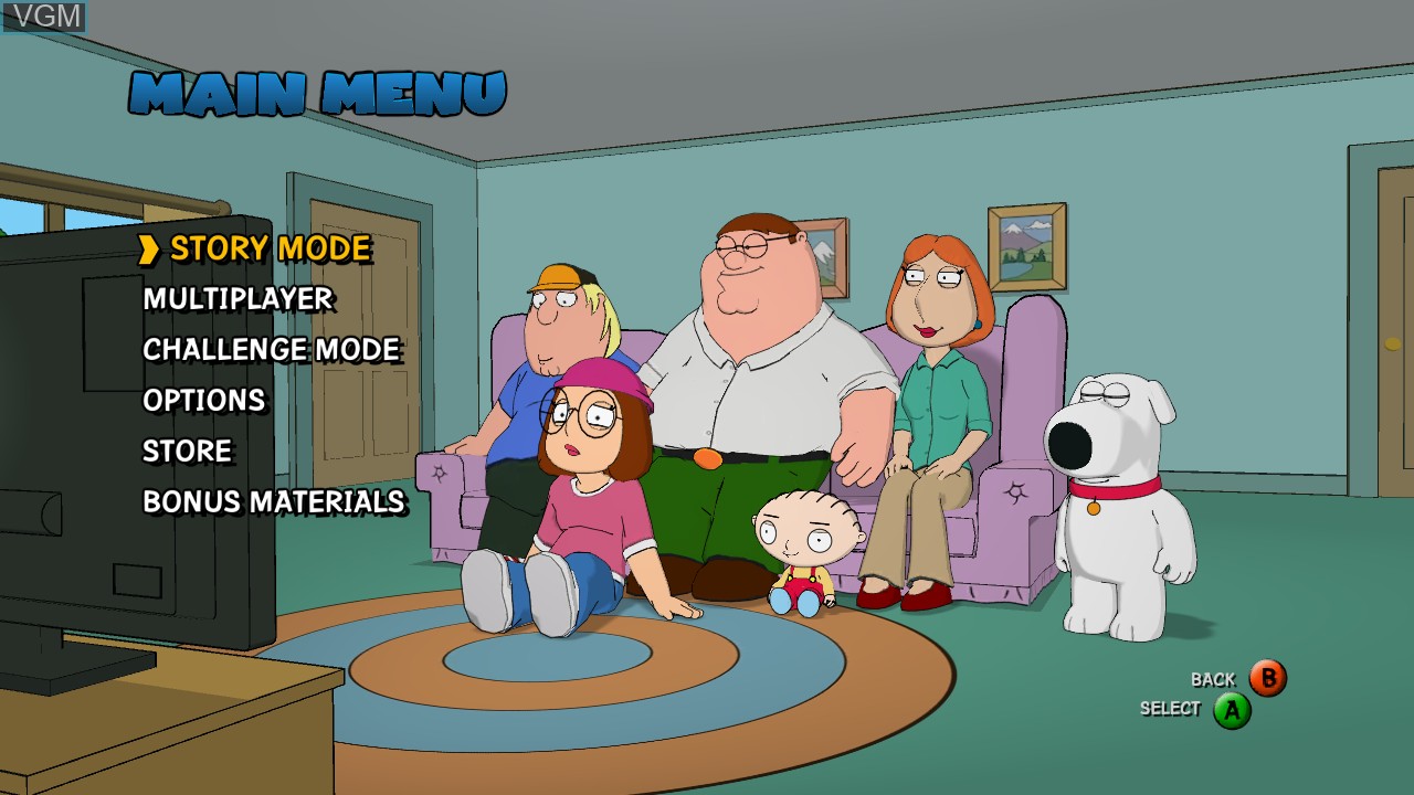 Family Guy Back To The Multiverse - Xbox 360
