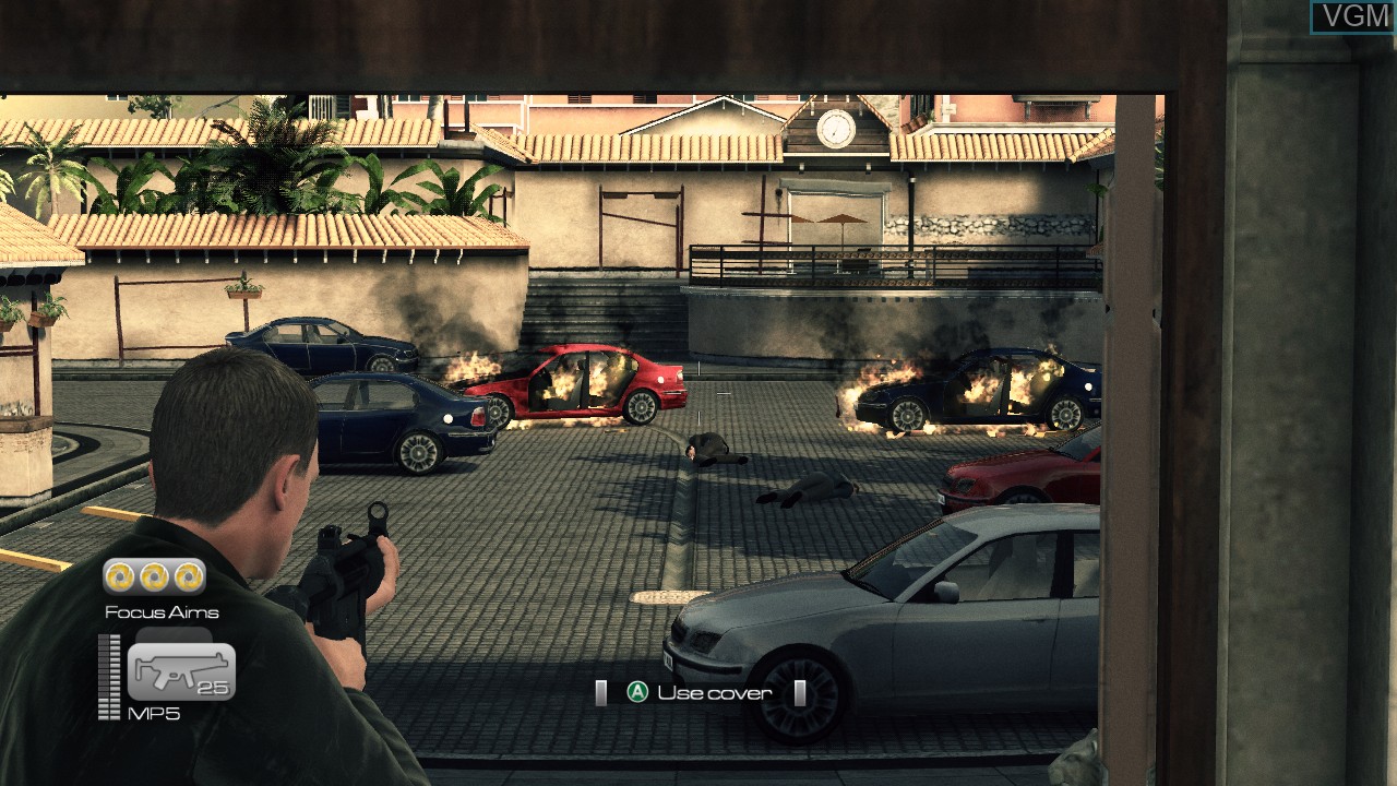 In-game screen of the game James Bond 007 - Blood Stone on Microsoft Xbox 360