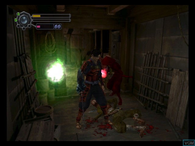 In-game screen of the game Genma Onimusha on Microsoft Xbox